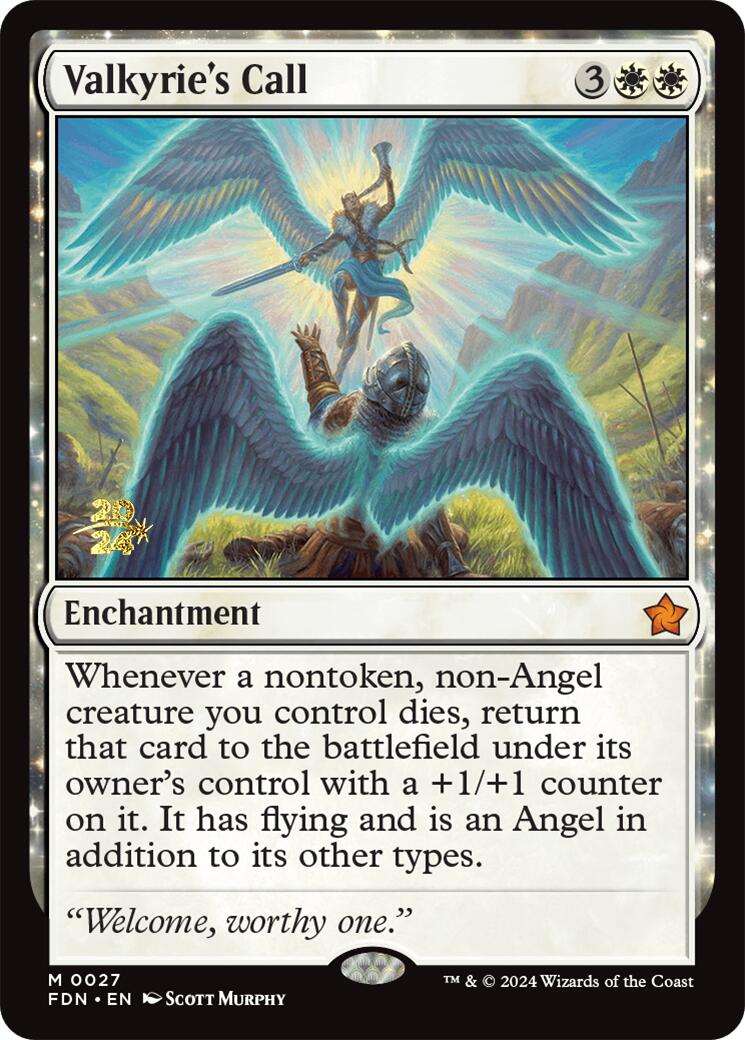 Valkyrie's Call [Foundations Prerelease Promos] | GrognardGamesBatavia