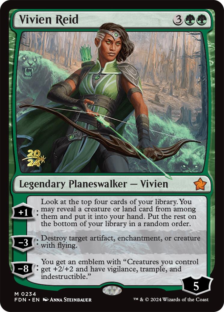 Vivien Reid [Foundations Prerelease Promos] | GrognardGamesBatavia