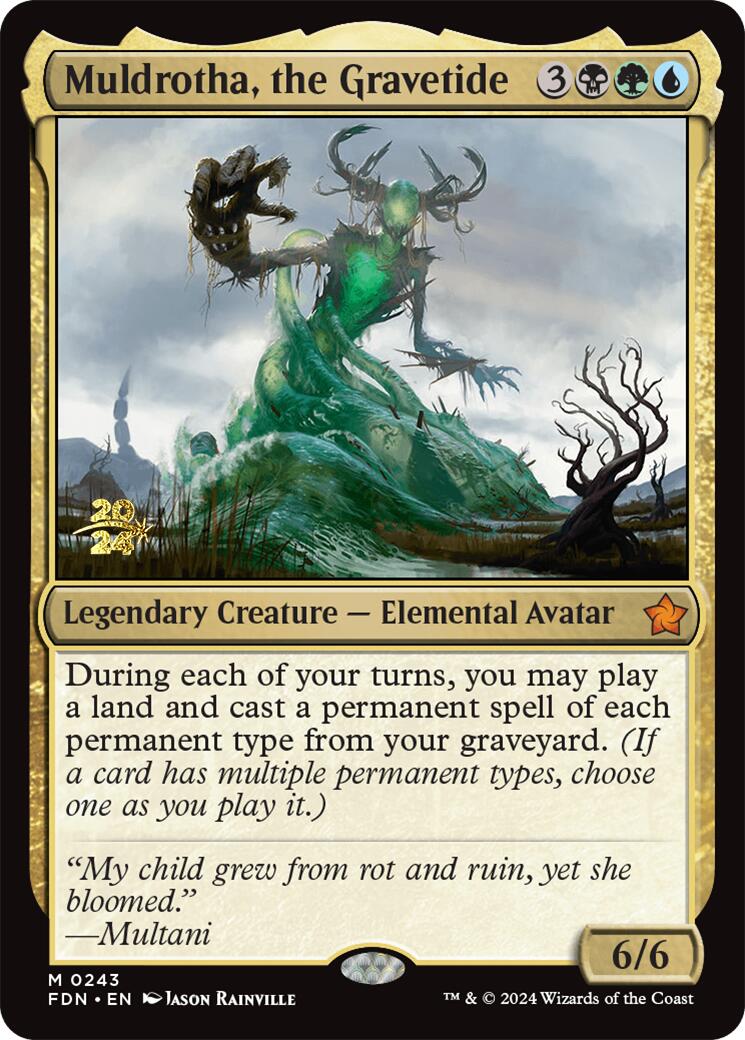 Muldrotha, the Gravetide [Foundations Prerelease Promos] | GrognardGamesBatavia