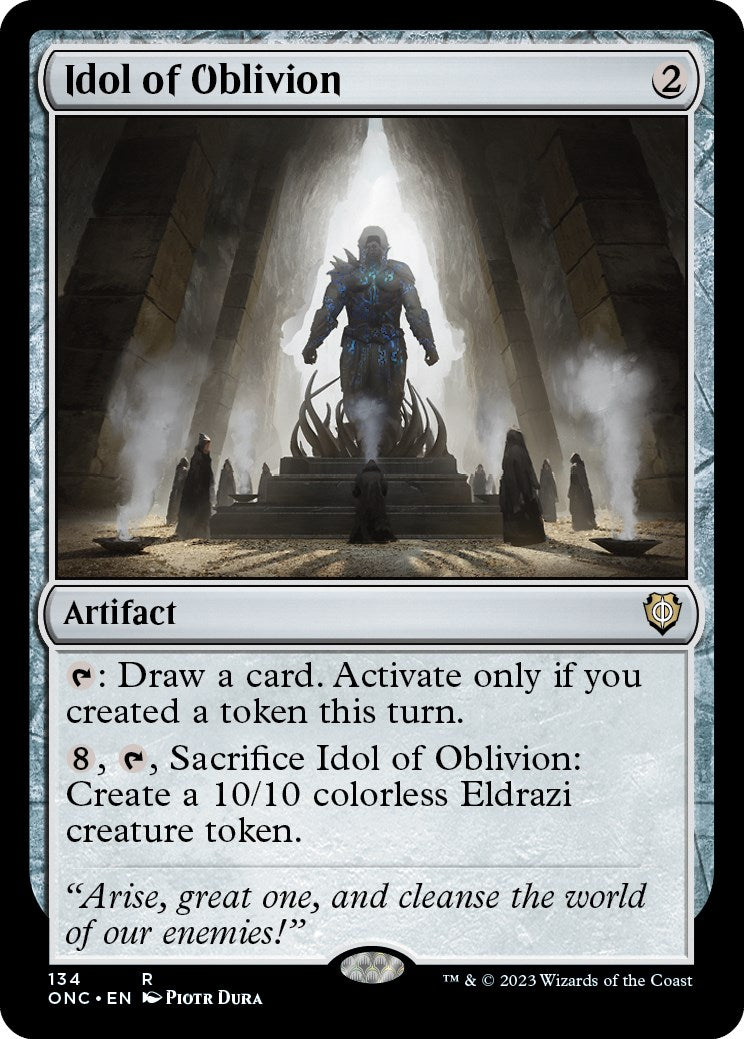 Idol of Oblivion [Phyrexia: All Will Be One Commander] | GrognardGamesBatavia