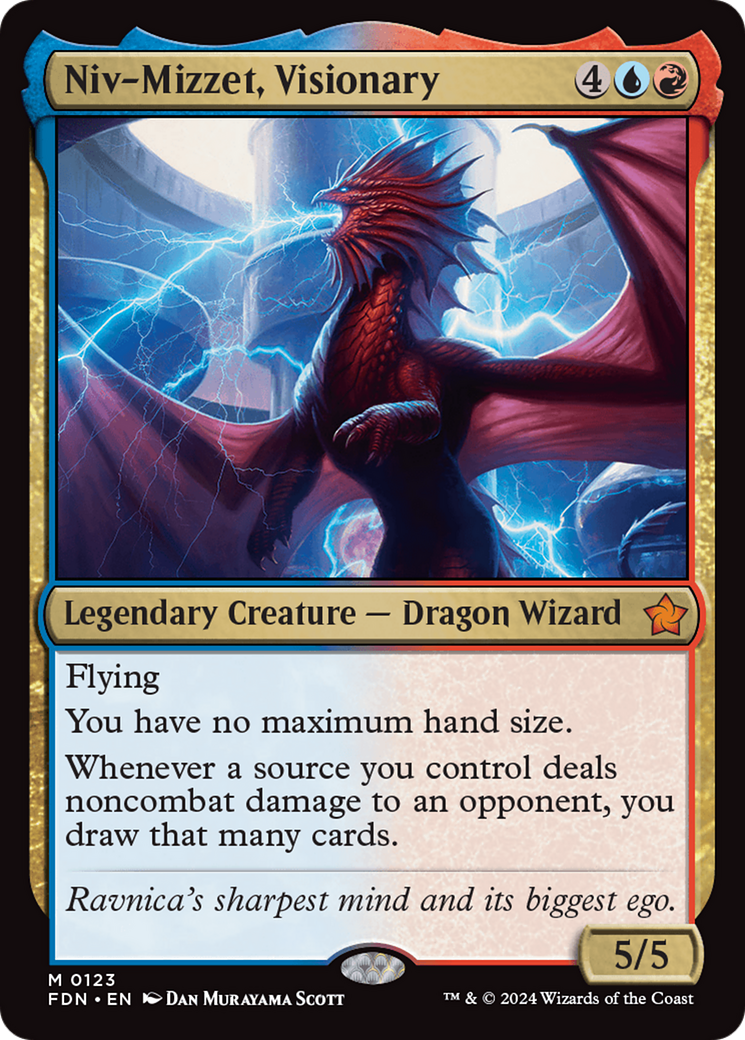 Niv-Mizzet, Visionary [Foundations] | GrognardGamesBatavia