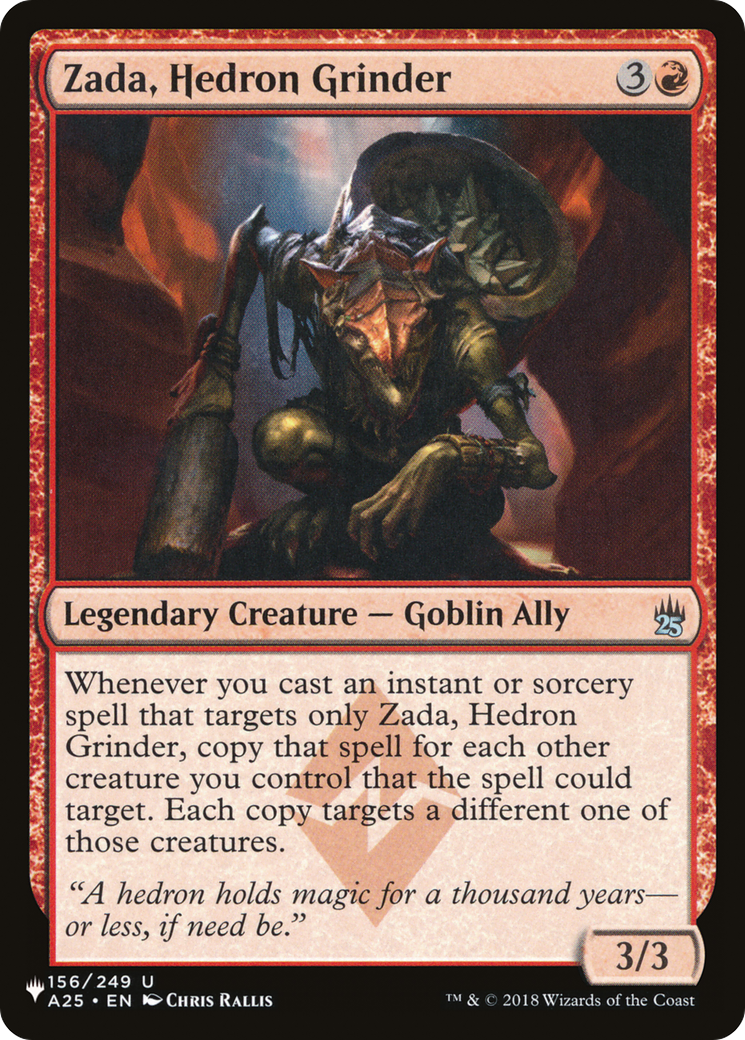 Zada, Hedron Grinder [The List Reprints] | GrognardGamesBatavia