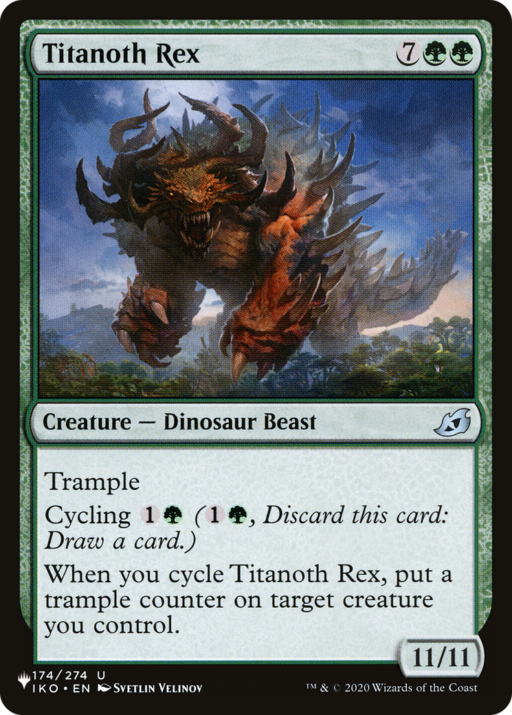 Titanoth Rex [The List] | GrognardGamesBatavia