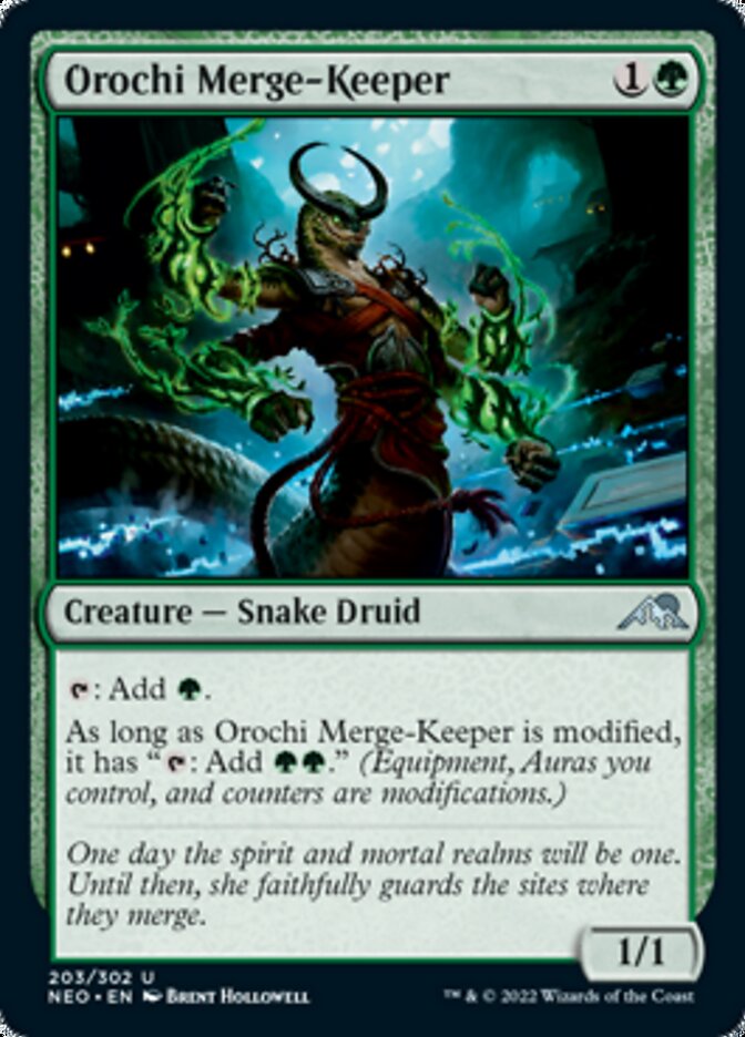 Orochi Merge-Keeper [Kamigawa: Neon Dynasty] | GrognardGamesBatavia