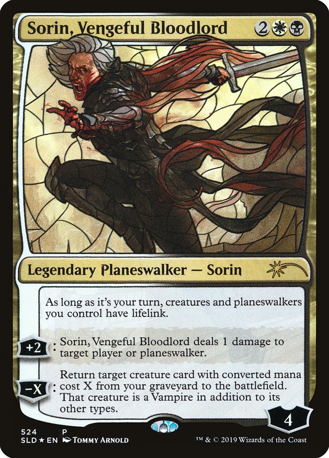 Sorin, Vengeful Bloodlord (Stained Glass) [Secret Lair Drop Promos] | GrognardGamesBatavia