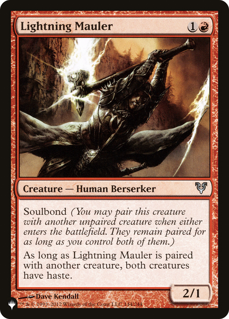 Lightning Mauler [The List Reprints] | GrognardGamesBatavia