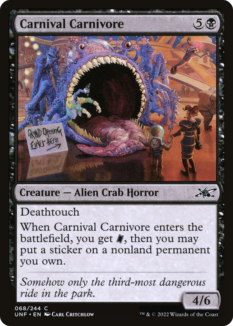 Carnival Carnivore [Unfinity] | GrognardGamesBatavia