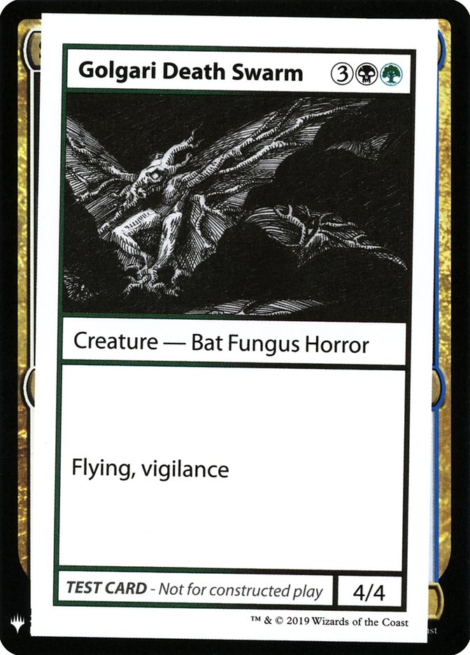 Golgari Death Swarm [Mystery Booster Playtest Cards] | GrognardGamesBatavia