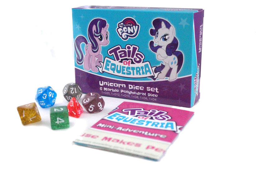 My Little Pony Tails of Equestria Dice Set | GrognardGamesBatavia