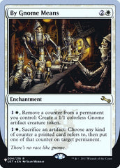 By Gnome Means (Unfinity Foil Edition) [The List] | GrognardGamesBatavia