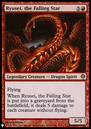 Ryusei, the Falling Star [The List] | GrognardGamesBatavia