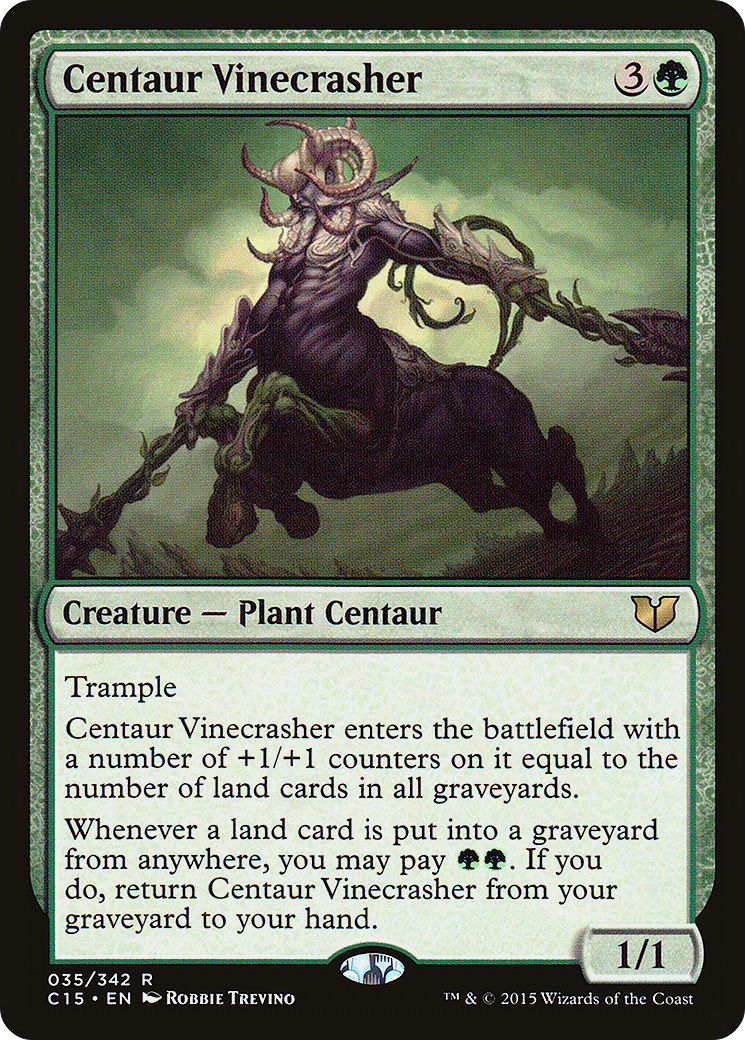 Centaur Vinecrasher [Commander 2015] | GrognardGamesBatavia