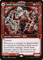 Toralf, God of Fury // Toralf's Hammer (Showcase) [Kaldheim] | GrognardGamesBatavia