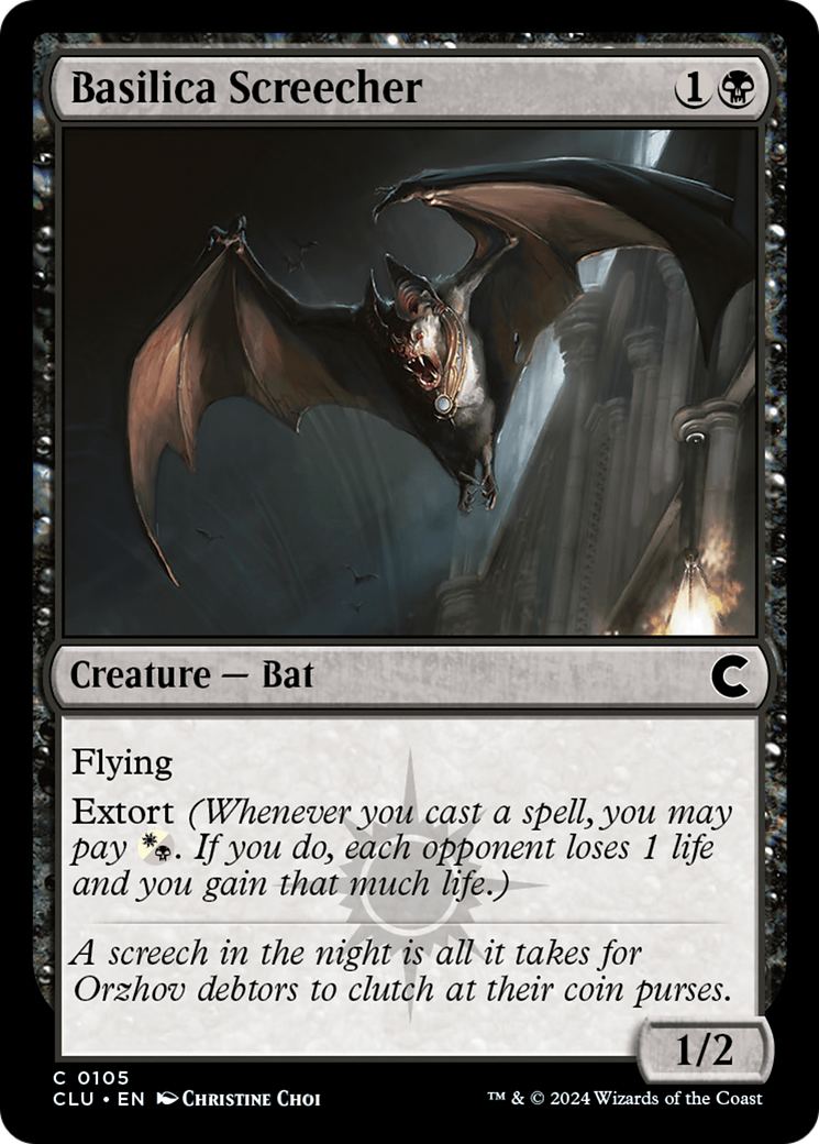 Basilica Screecher [Ravnica: Clue Edition] | GrognardGamesBatavia