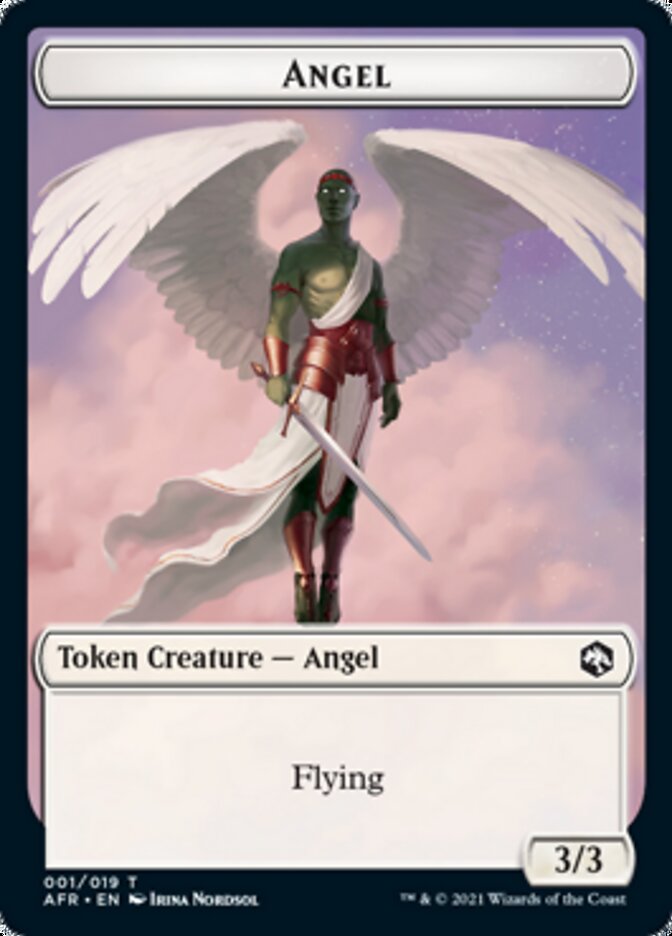 Angel Token [Dungeons & Dragons: Adventures in the Forgotten Realms Tokens] | GrognardGamesBatavia
