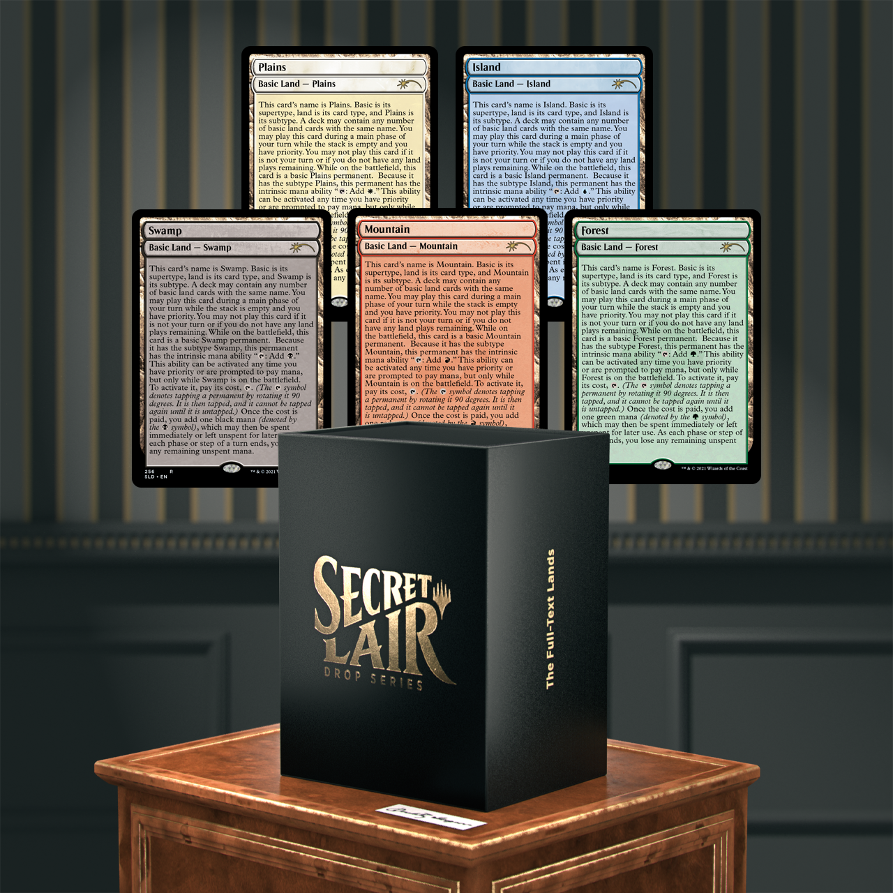 Secret Lair: Drop Series - The Full-Text Lands | GrognardGamesBatavia