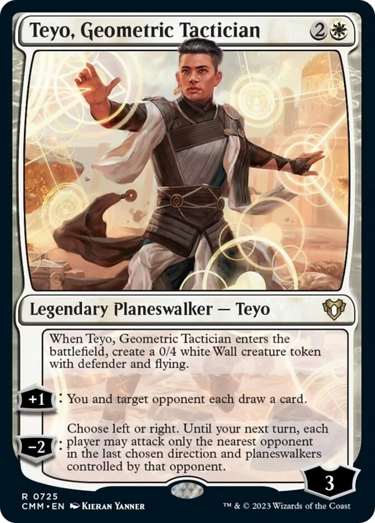 Teyo, Geometric Tactician [Commander Masters] | GrognardGamesBatavia