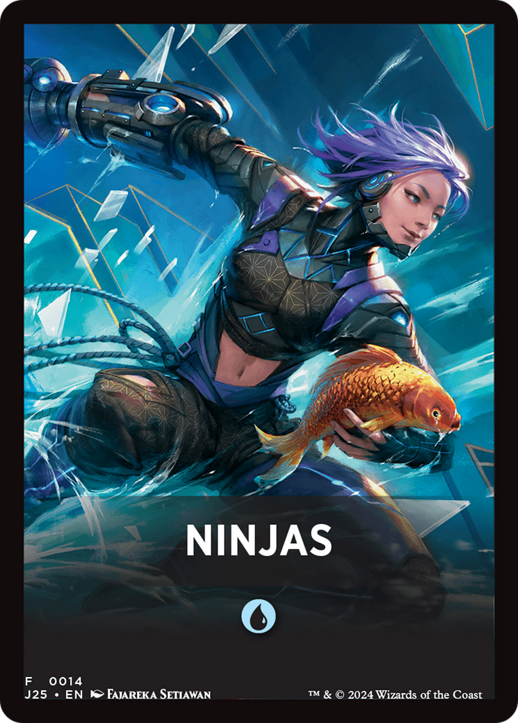 Ninjas Theme Card [Foundations Jumpstart Front Cards] | GrognardGamesBatavia