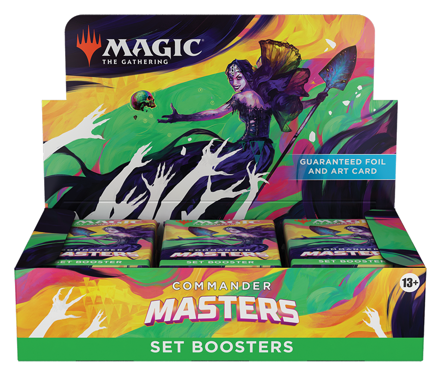 COMMANDER MASTERS - SET BOOSTER BOX | GrognardGamesBatavia