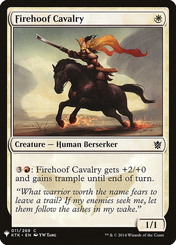 Firehoof Cavalry [Mystery Booster] | GrognardGamesBatavia