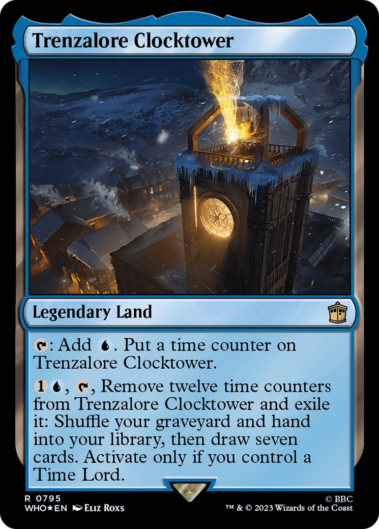 Trenzalore Clocktower (Surge Foil) [Doctor Who] | GrognardGamesBatavia