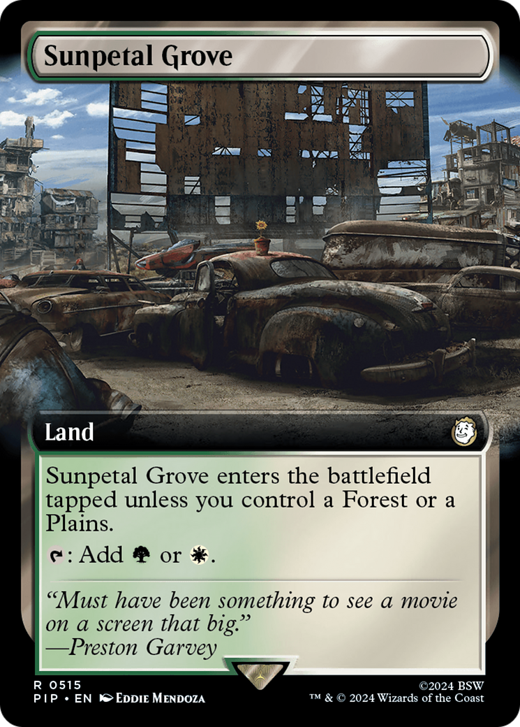 Sunpetal Grove (Extended Art) [Fallout] | GrognardGamesBatavia