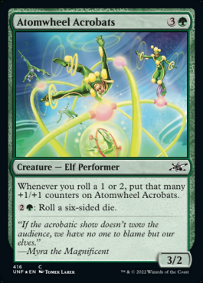 Atomwheel Acrobats (Galaxy Foil) [Unfinity] | GrognardGamesBatavia