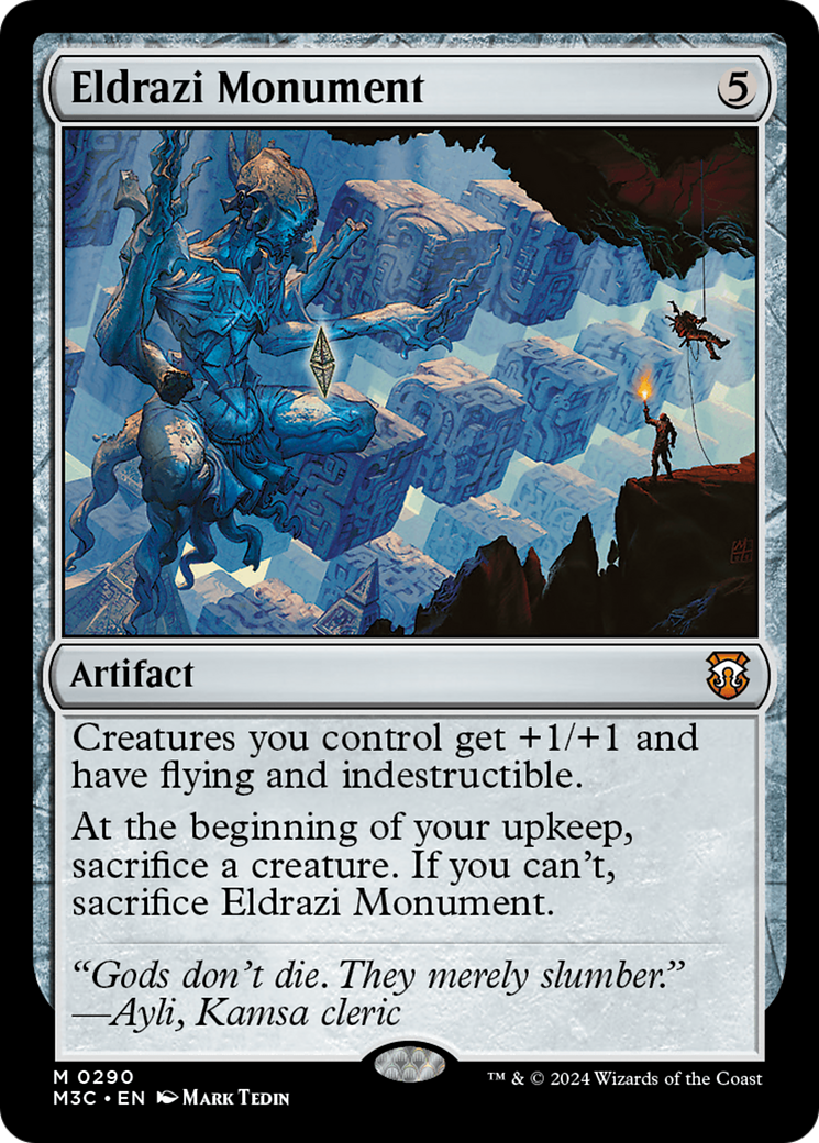 Eldrazi Monument (Ripple Foil) [Modern Horizons 3 Commander] | GrognardGamesBatavia