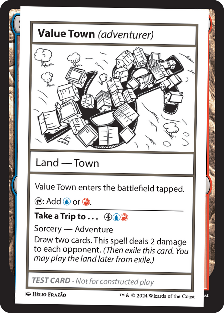 Value Town (adventurer) [Mystery Booster 2 Playtest Cards] | GrognardGamesBatavia