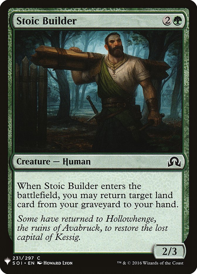 Stoic Builder [Mystery Booster] | GrognardGamesBatavia