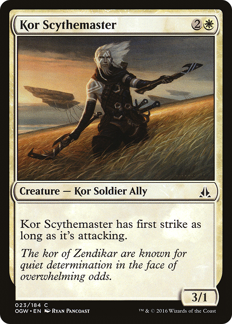 Kor Scythemaster [Oath of the Gatewatch] | GrognardGamesBatavia