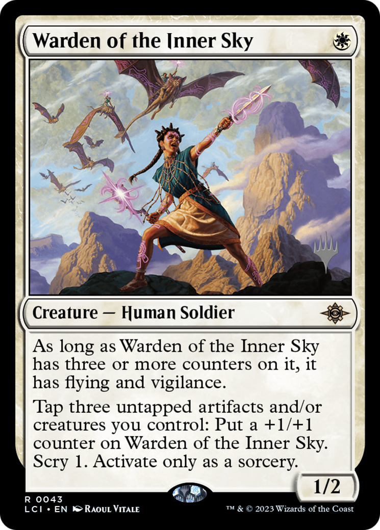 Warden of the Inner Sky (Promo Pack) [The Lost Caverns of Ixalan Promos] | GrognardGamesBatavia