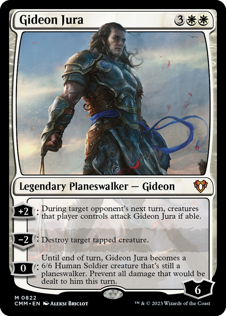 Gideon Jura [Commander Masters] | GrognardGamesBatavia