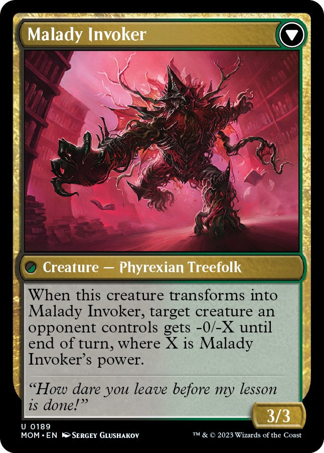 Herbology Instructor // Malady Invoker [March of the Machine] | GrognardGamesBatavia