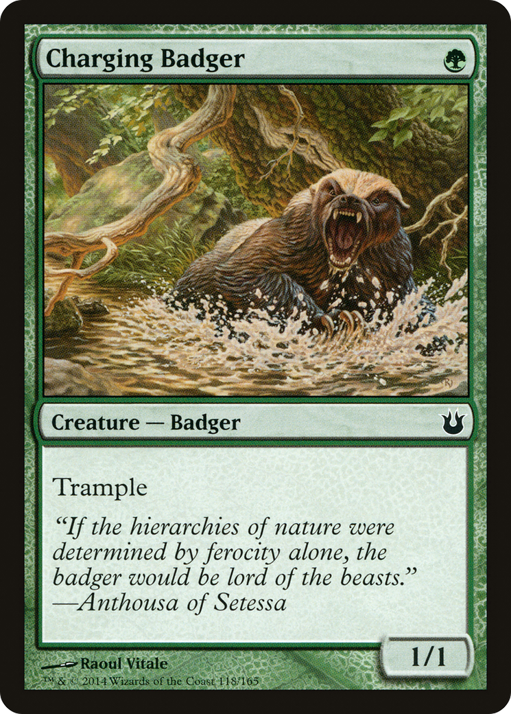 Charging Badger [Born of the Gods] | GrognardGamesBatavia