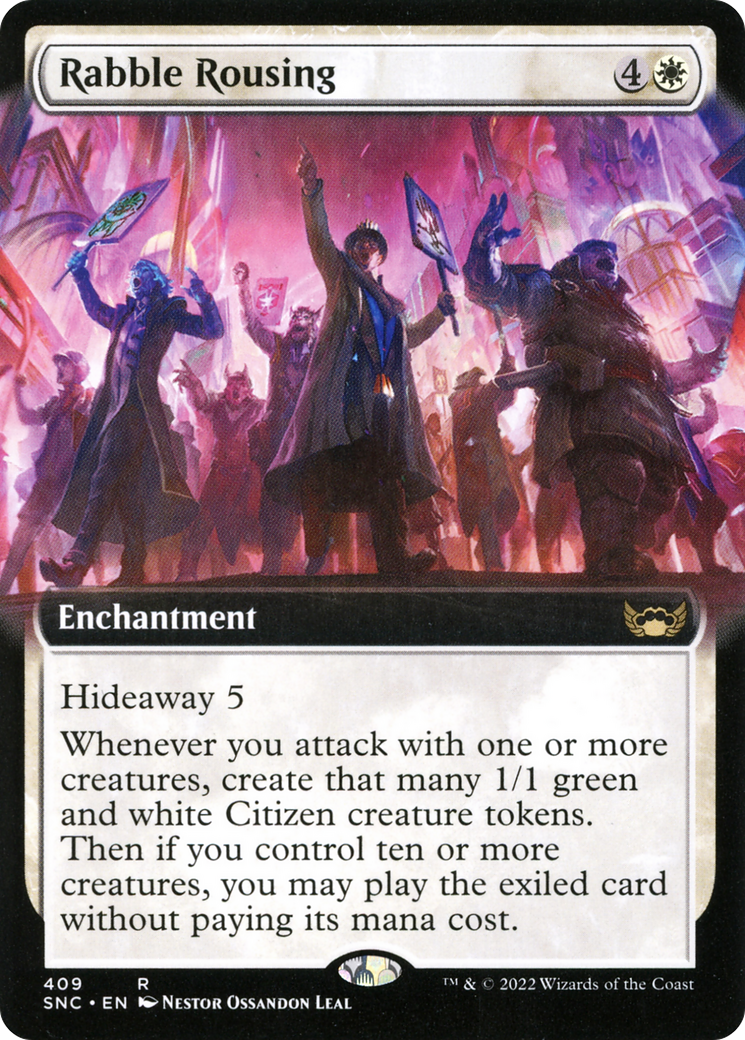 Rabble Rousing (Extended Art) [Streets of New Capenna] | GrognardGamesBatavia