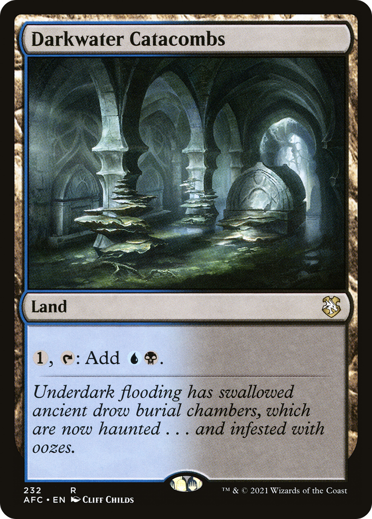 Darkwater Catacombs [Dungeons & Dragons: Adventures in the Forgotten Realms Commander] | GrognardGamesBatavia