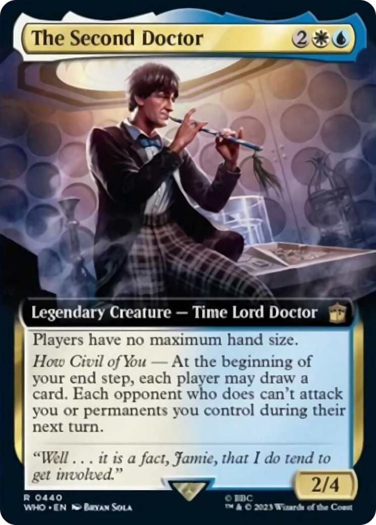 The Second Doctor (Extended Art) [Doctor Who] | GrognardGamesBatavia