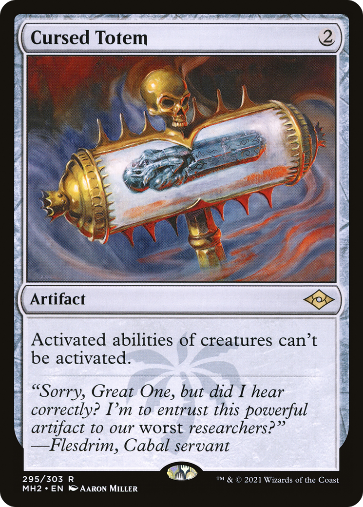 Cursed Totem [Modern Horizons 2] | GrognardGamesBatavia