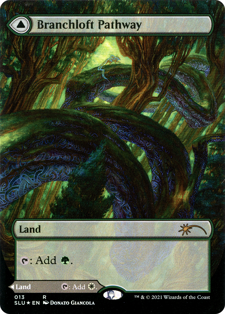 Branchloft Pathway // Boulderloft Pathway (Borderless) [Secret Lair: Ultimate Edition 2] | GrognardGamesBatavia