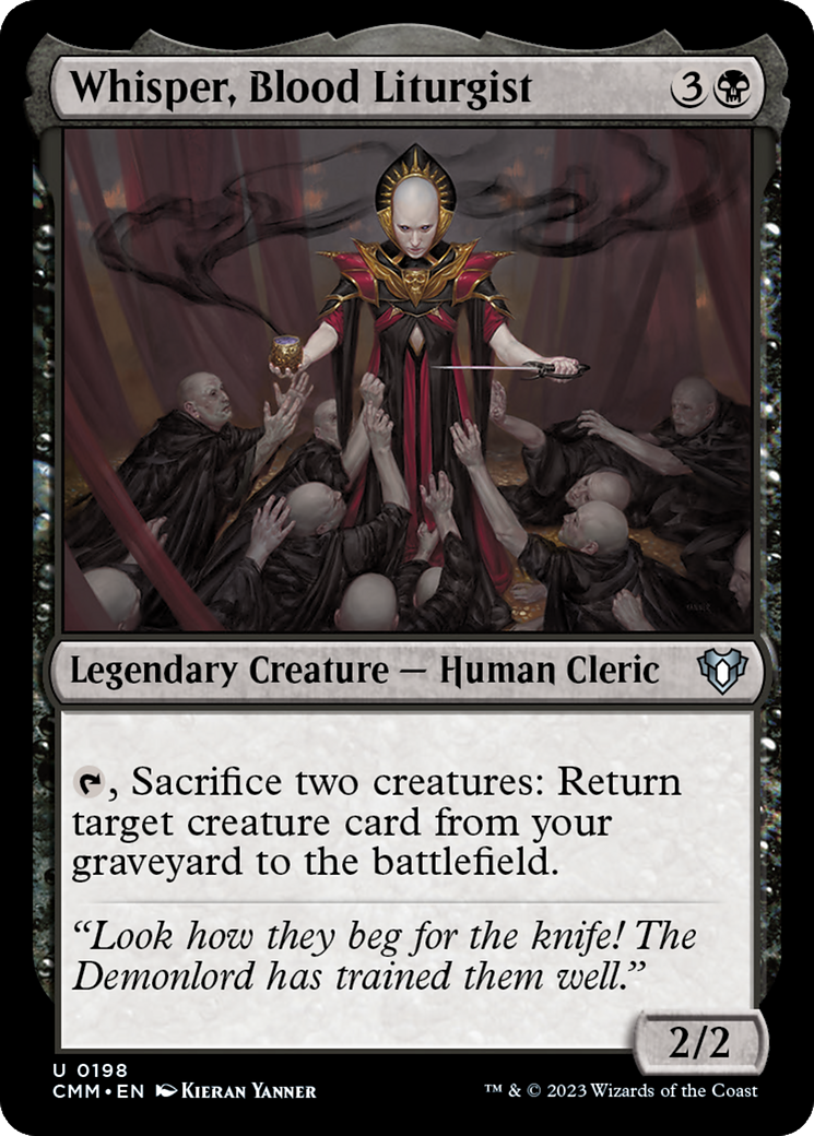 Whisper, Blood Liturgist [Commander Masters] | GrognardGamesBatavia