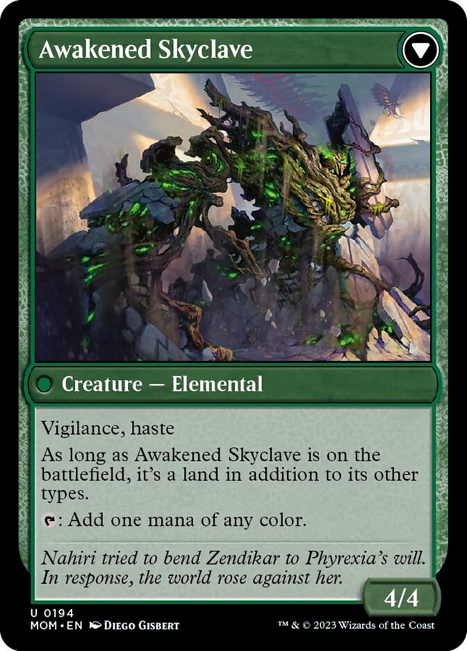 Invasion of Zendikar // Awakened Skyclave [March of the Machine] | GrognardGamesBatavia