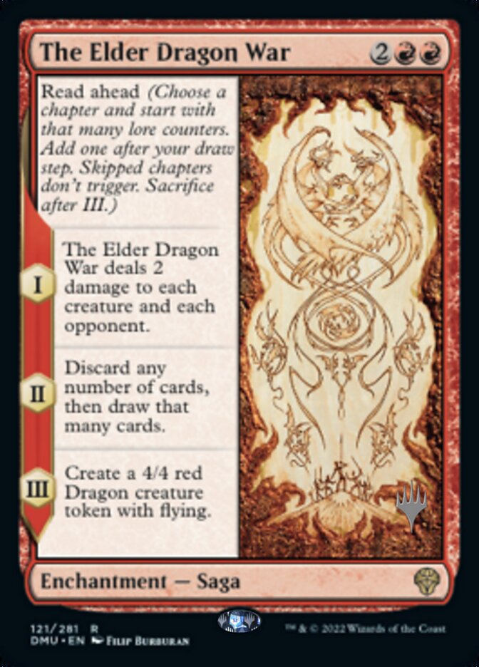 The Elder Dragon War (Promo Pack) [Dominaria United Promos] | GrognardGamesBatavia