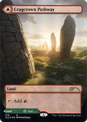 Cragcrown Pathway // Timbercrown Pathway (Borderless) [Secret Lair: Ultimate Edition 2] | GrognardGamesBatavia