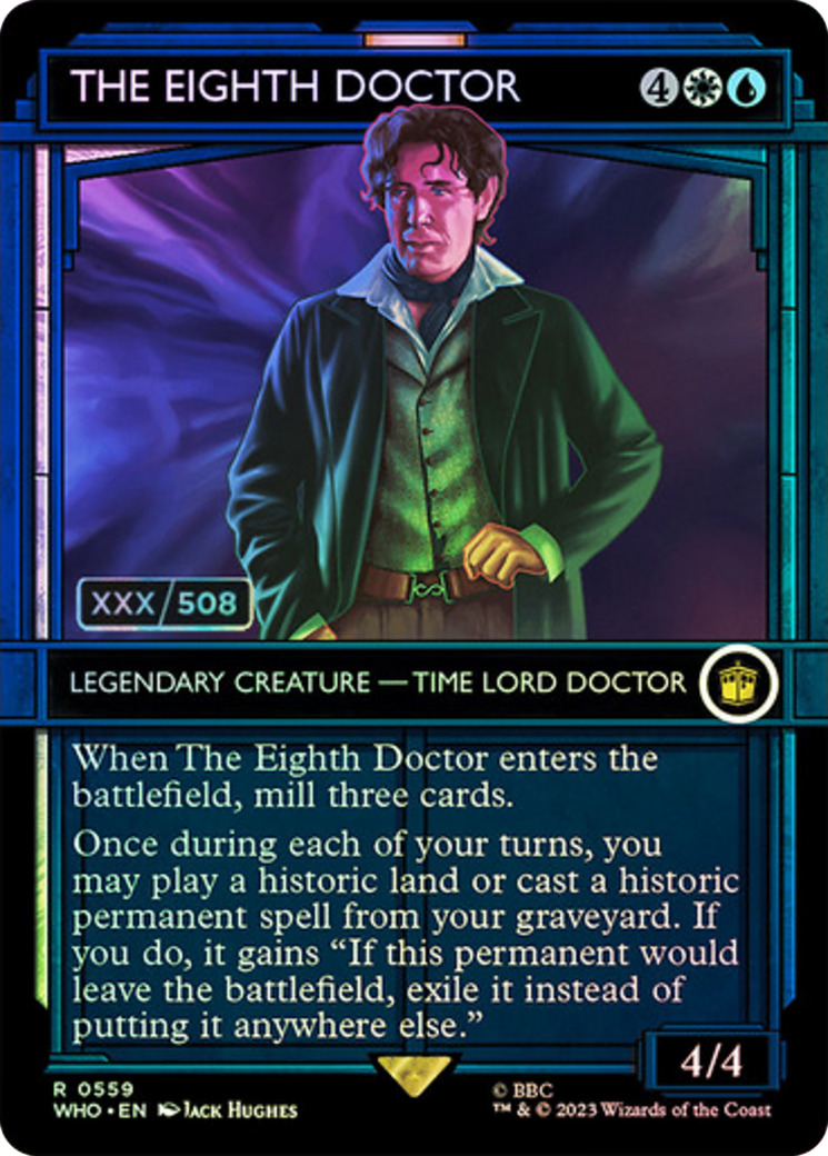 The Eighth Doctor (Serial Numbered) [Doctor Who] | GrognardGamesBatavia