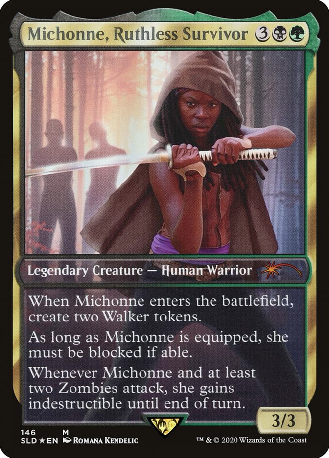 Michonne, Ruthless Survivor [Secret Lair Drop Series] | GrognardGamesBatavia