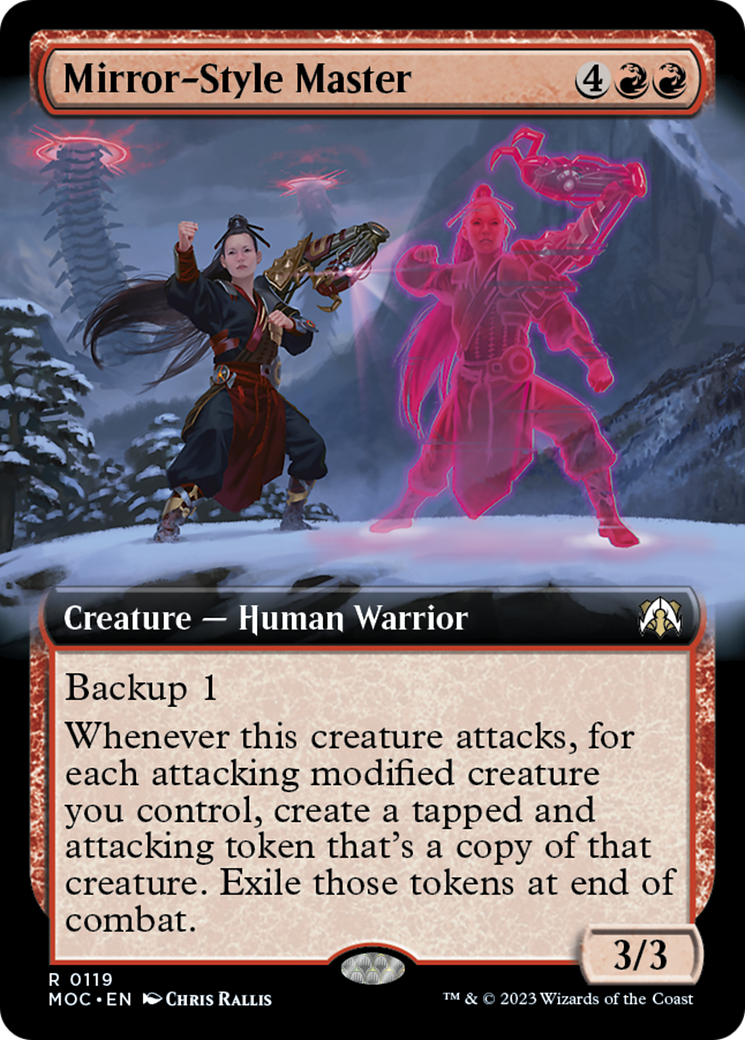 Mirror-Style Master (Extended Art) [March of the Machine Commander] | GrognardGamesBatavia