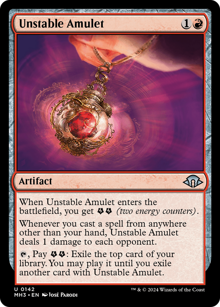 Unstable Amulet [Modern Horizons 3] | GrognardGamesBatavia