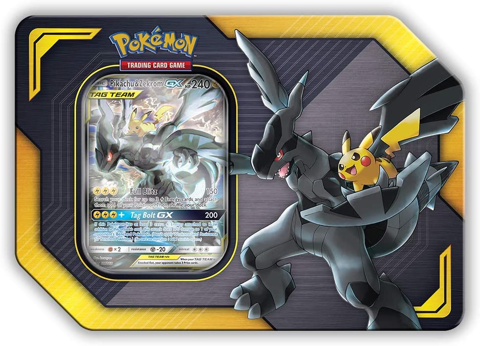 Collector's Tin (Pikachu & Zekrom GX) | GrognardGamesBatavia