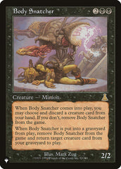 Body Snatcher [The List] | GrognardGamesBatavia